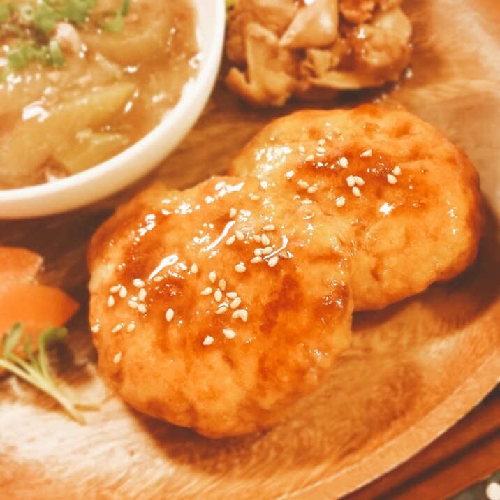 鶏つくねの甘酢照り焼き【230kcal脂9.5g】